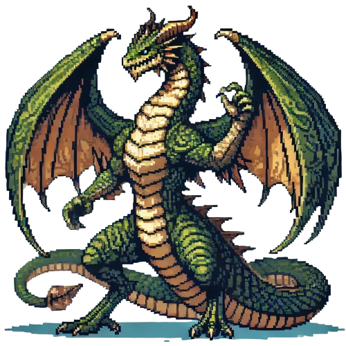 Dragon Pixel Art