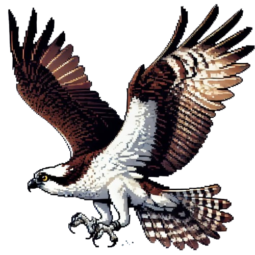 Osprey Pixel Art