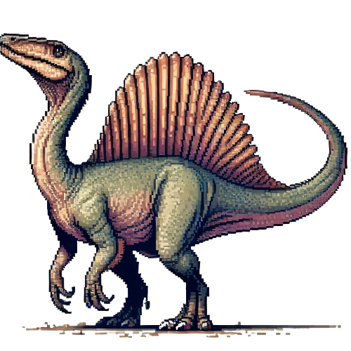 Spinosaurus Pixel Art